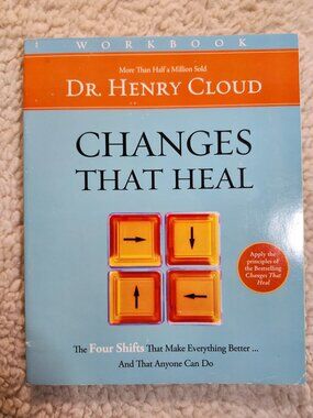 Dr Henry Cloud Changes That Heal Workbook Paperback ISBN 9780310606338 Used